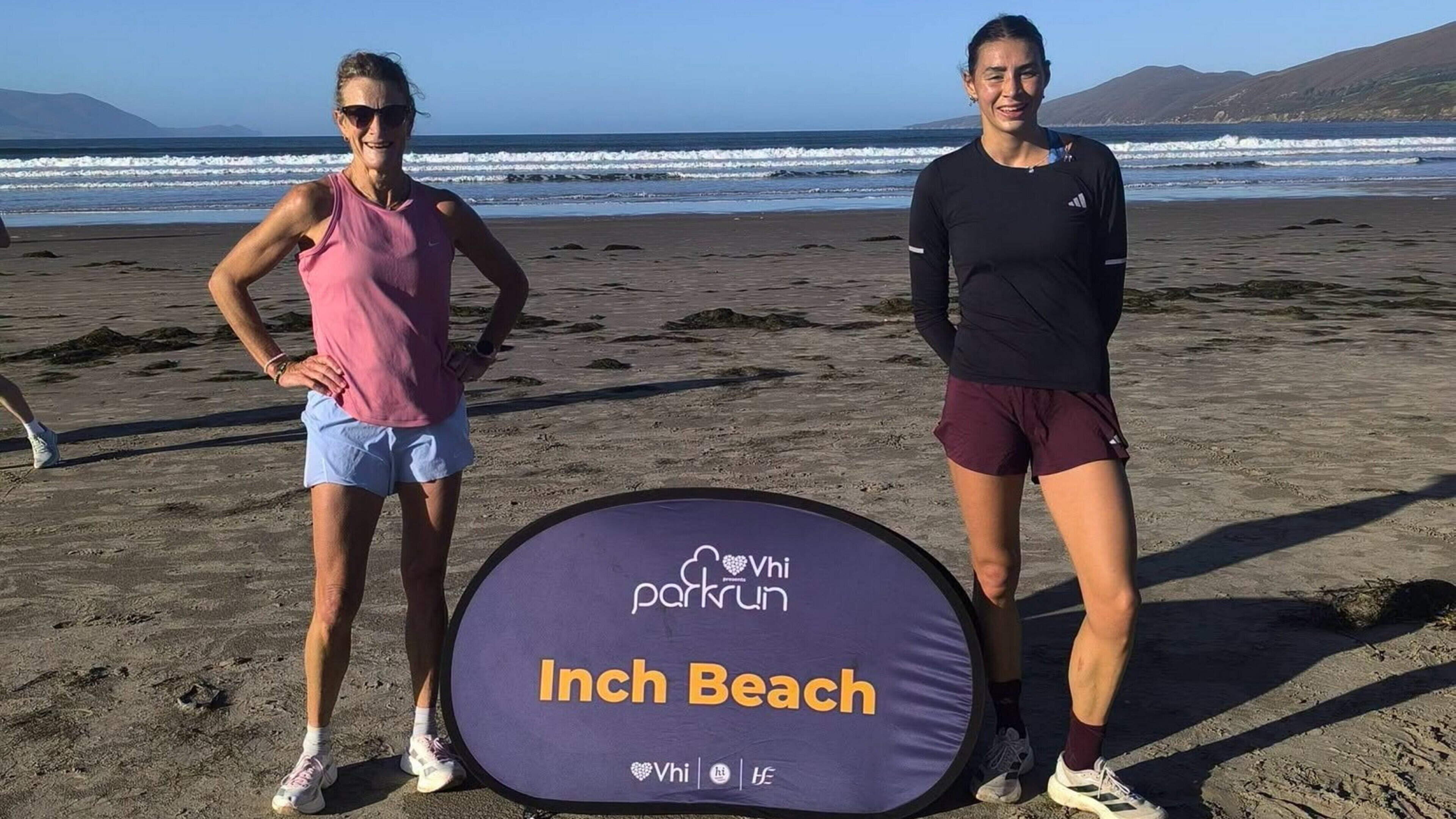 Kerry’s Inch Beach parkrun welcomes Sonia O’Sullivan and her daughter Sophie
